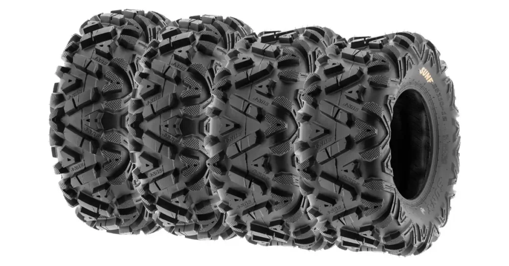 Set of 4 SunF Power.I ATV UTV all-terrain Tires